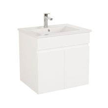 Bianca 600mm Wall Hung Vanity with Ceramic Top